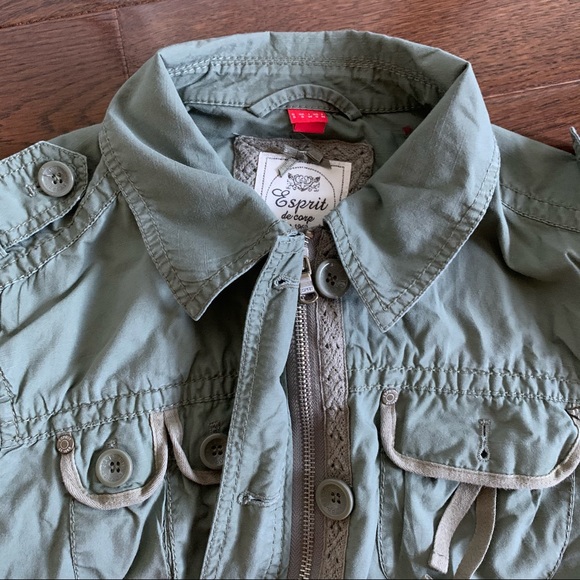 Esprit Light Jacket in Green - Picture 4 of 4